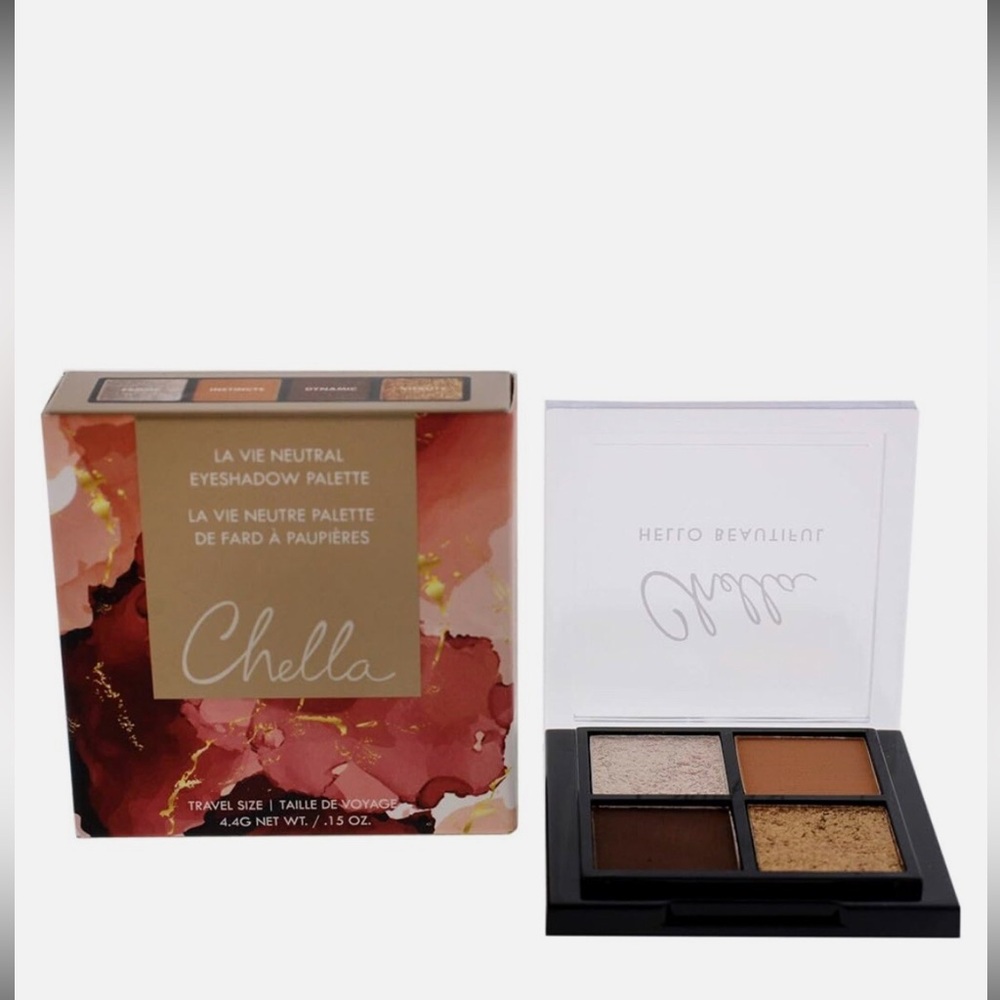 Chella La Vie Eyeshadow Palette with Rich Browns